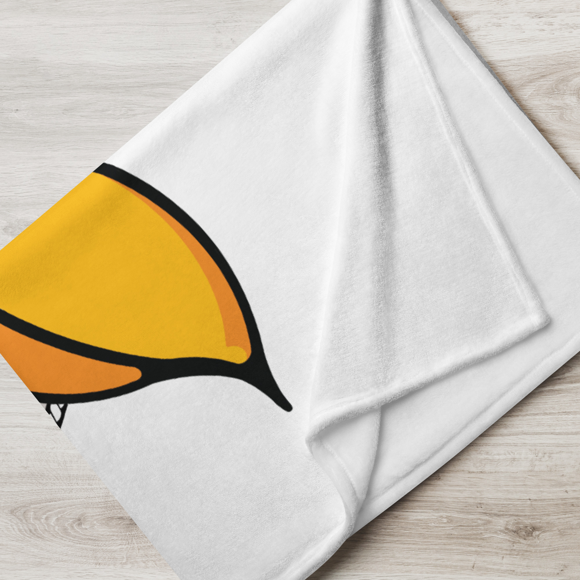 Pesky Pelican | Cozy Throw Blanket - Image 2