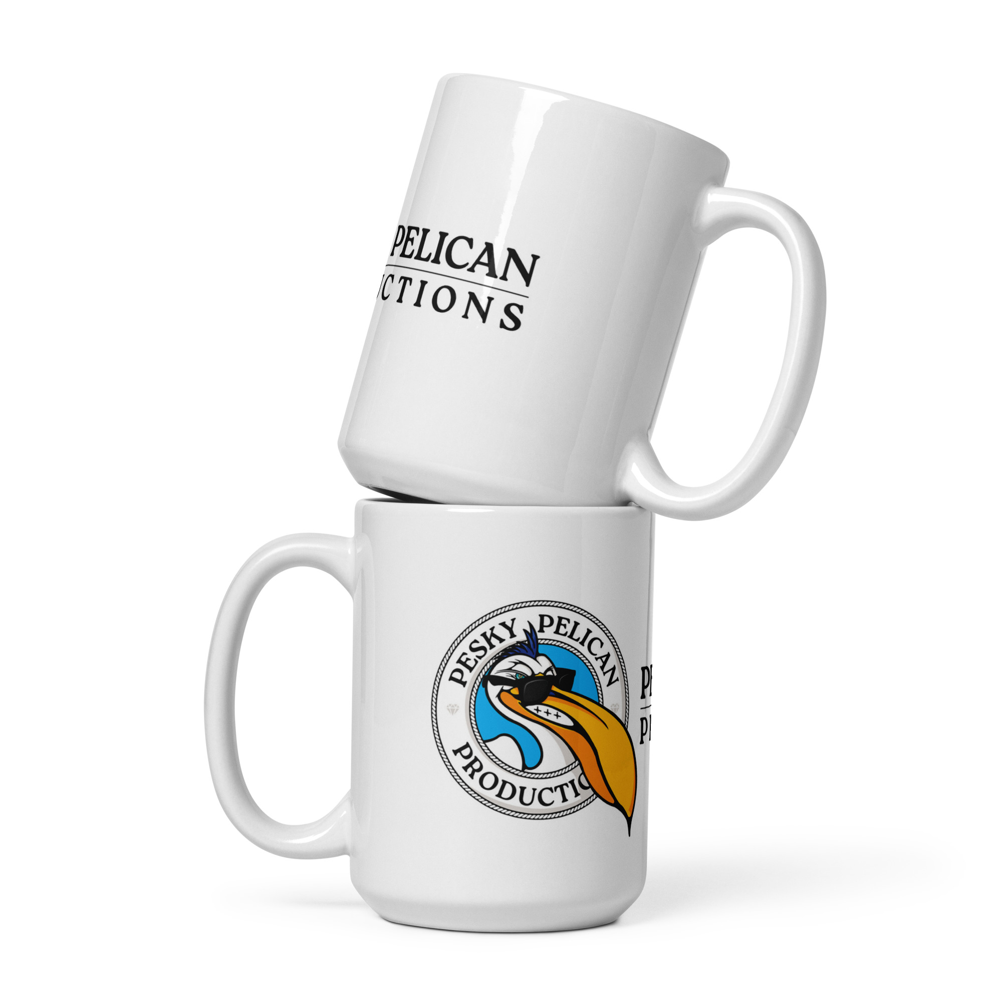 Pesky Pelican | White Coffee Mug