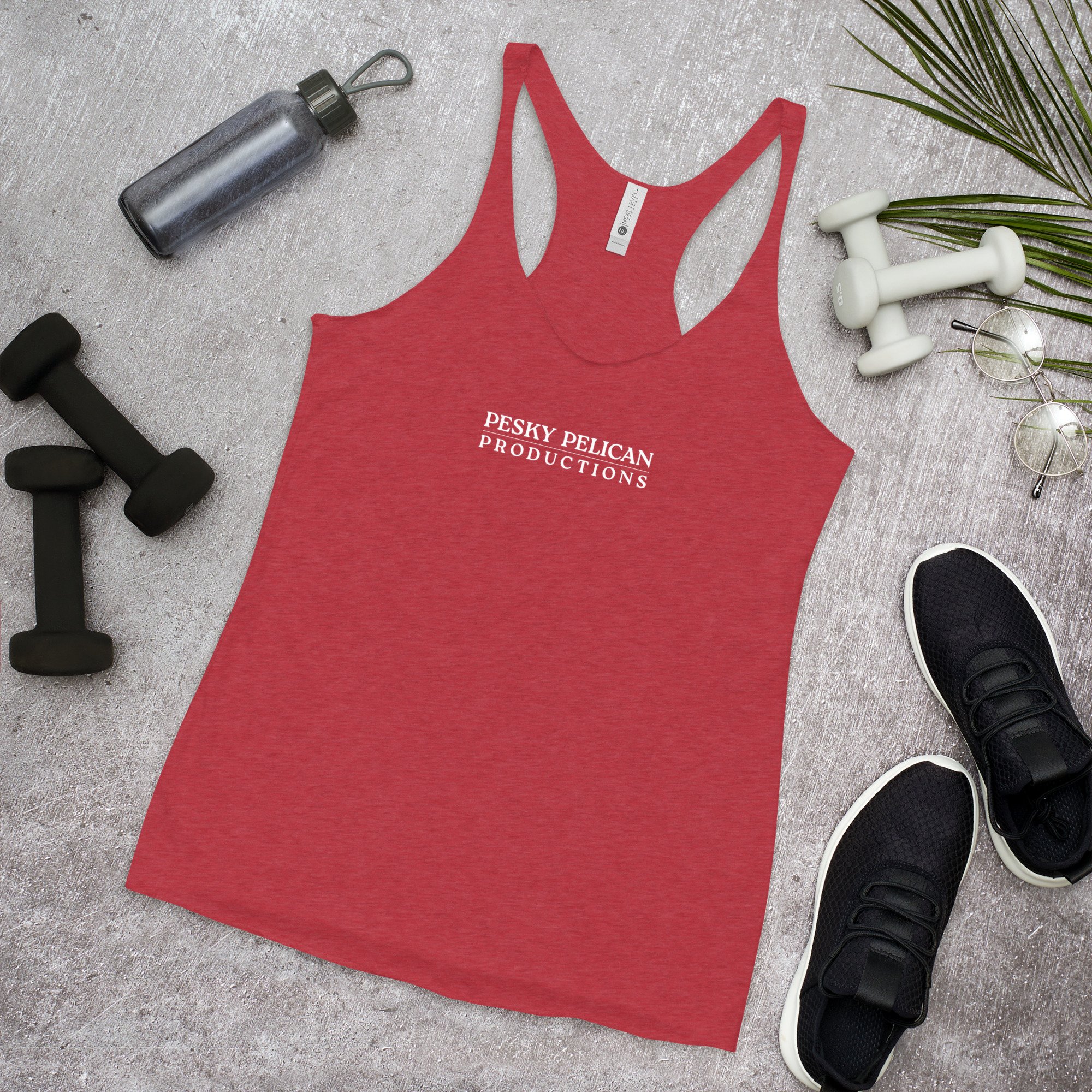 Pesky Pelican | Women's Racerback Tank - Image 6