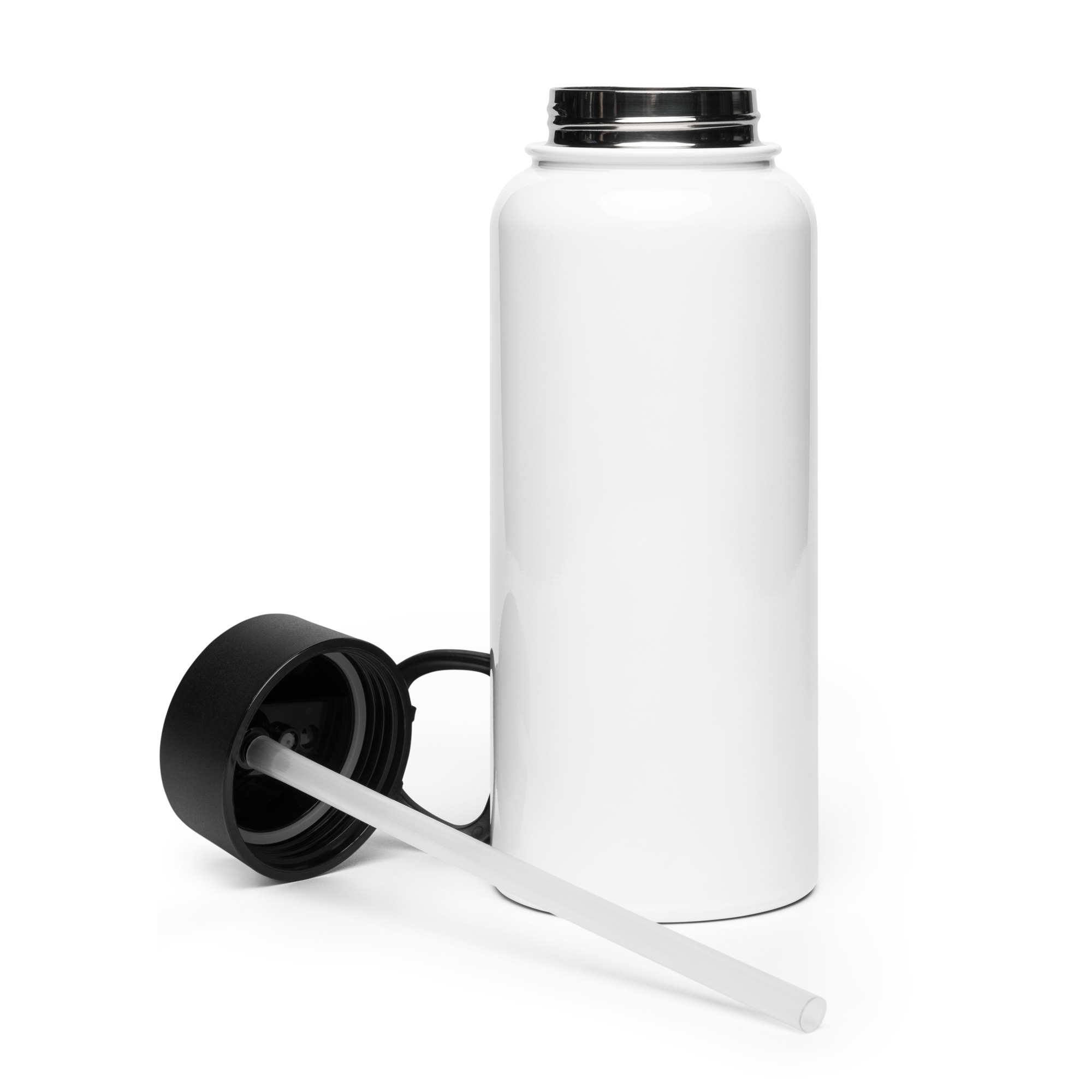 Pesky Pelican | Stainless Steel Water Bottle w/ straw lid - Image 5